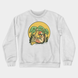 Relaxed Chicken Crewneck Sweatshirt